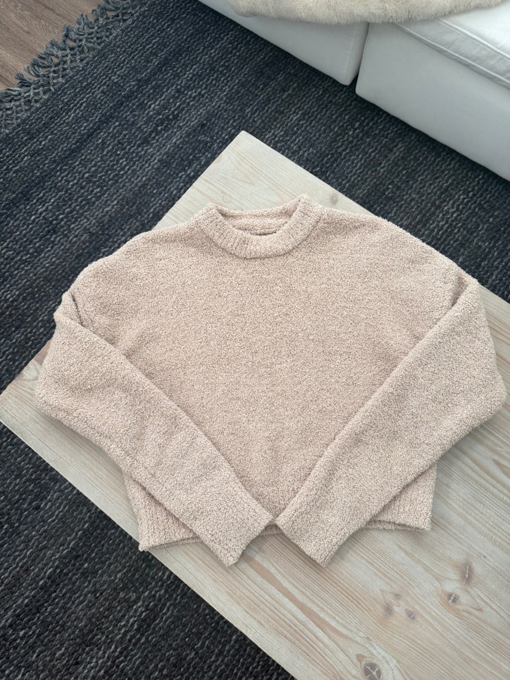 Abercrombie and fitch Womens soft A&F collection crewneck sweater